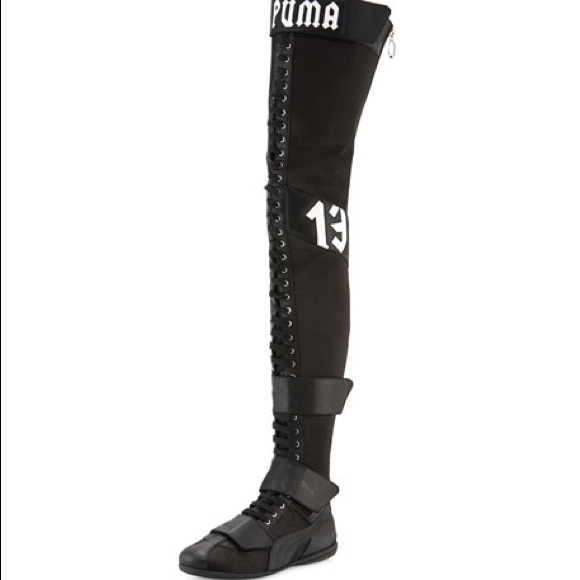 🔥NEW🔥Fenty x Puma by Rihanna Over-the-Knee Boots - Picture 9 of 13